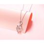 I Am Enough Jewelry Sterling Silver With CZ Pendant Necklace Anklet for Women