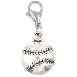 Its All About...You! Baseball Sports Clip on Charm Perfect for Necklaces Bracelets 103H