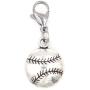 Its All About...You! Baseball Sports Clip on Charm Perfect for Necklaces Bracelets 103H