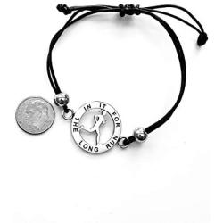 Run Inspired Designs Running Mantra Bracelet - Inspirational Gift for Runners