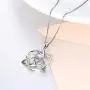 Celtic Love Knot Necklace Jewelry Sterling Silver Good Luck Vintage Triquetra Irish Celtic Love Heart Pendant Necklace for Women Girls Celtic Love Knot Necklace Jewelry Sterling Silver Good Luck Vintage Triquetra Irish Celtic Love Heart Pendant Necklace for Women Girls
