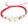 The Best Feng Shui Red String Bracelet with Color Jade Pi Xiu/Pi Yao Bead Lucky Wealthy Amulet Brecelet Jewelry