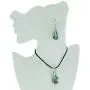GlassOfVenice Gemma Murano Glass Necklace and Earrings Set - Aquamarine GlassOfVenice Gemma Murano Glass Necklace and Earrings Set - Aquamarine