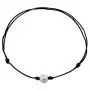 Single Pearl Choker Necklace can be Adjustable Leather Cord One Bead Jewelry for Women Handmade Single Pearl Choker Necklace can be Adjustable Leather Cord One Bead Jewelry for Women Handmade