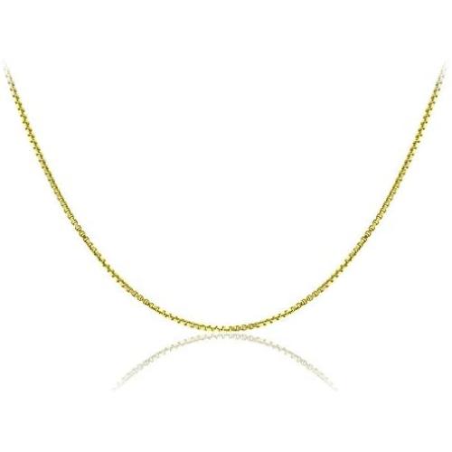 Michael Zweig 925 Sterling Silver Necklace for Women - Necklace Box Chain Sterling Silver | 0.85 mm Thickness with Spring Ring, Italy Tag