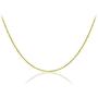 Michael Zweig 925 Sterling Silver Necklace for Women - Necklace Box Chain Sterling Silver | 0.85 mm Thickness with Spring Ring, Italy Tag