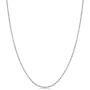 Savlano 925 Sterling Silver 1mm Solid Italian Rope Diamond Cut Twist Link Chain Necklace With Gift Box For Men & Women - Made in Italy