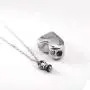 Suxerlry Heart Urn Necklace Cremation Engraved Stainless Steel Ashes Memorial Keepsake Jewelry Suxerlry Heart Urn Necklace Cremation Engraved Stainless Steel Ashes Memorial Keepsake Jewelry