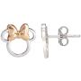 Disney Sterling Silver Minnie Mouse Stud Earrings