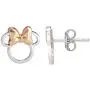 Disney Sterling Silver Minnie Mouse Stud Earrings