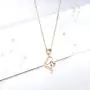 14k 18K Gold Heart Pendant Necklace for Women, Real Gold Love Jewelry for Her, 18 Inch