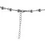 LUX ACCESSORIES Crystal Black Rosary Catholic Rhinestone Long Cross Beads Chain Necklace LUX ACCESSORIES Crystal Black Rosary Catholic Rhinestone Long Cross Beads Chain Necklace