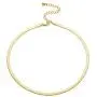 Gold Choker Chain Necklace for Women: 14k Gold Plated Dainty Snake Chain Tiny Disc Charm Herringbone Jewelry Teen Girls Gifts Gold Choker Chain Necklace for Women: 14k Gold Plated Dainty Snake Chain Tiny Disc Charm Herringbone Jewelry Teen Girls Gifts