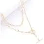 TIKCOOL Link Chain Necklaces for Women Chunky Oval Rectangle Paperclip Choker Necklace Adjustable Toggle Clasp Double Layered Collar Necklace for Girls TIKCOOL Link Chain Necklaces for Women Chunky Oval Rectangle Paperclip Choker Necklace Adjustable Toggle Clasp Double Layered Collar Necklace for Girls