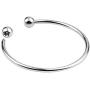 USENSET 2Pcs/Lot Charm Bead Bracelet Butterfly Bangles Stainless Steel Jewelry for Women Lover Gifts