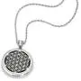 Unisex Essential Oil Diffuser Necklace – Aromatherapy Jewelry - Hypoallergenic 316L Surgical Grade Stainless Steel, 24” Rope Chain + 9 Washable Insert Pads