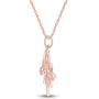 Jewel Zone US Irish Love Infinity Celtic Knot Pendant Necklace 14k Gold Over Sterling Silver