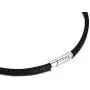 VNOX Genuine Leather Rope Chain Necklace for Pendants Accessories,Black,18,20,22 Inches Available VNOX Genuine Leather Rope Chain Necklace for Pendants Accessories,Black,18,20,22 Inches Available
