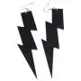 Big Black Acrylic Lightning Drop Dangle Earring for Women 80s Party Hip Hop Punk Hip Hop Gothic Fashion Lightning Pendant Charm Earrings Jewelry Big Black Acrylic Lightning Drop Dangle Earring for Women 80s Party Hip Hop Punk Hip Hop Gothic Fashion Lightning Pendant Charm Earrings Jewelry