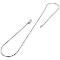 Pori Jewelers 925 Sterling Silver Italian Magic Snake Chain Necklace - 16''-30''