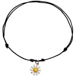 MAOFAED Daisy Gift Daisy Choker Daisy Necklace Daisy Lover Gift Gift for Wife Girlfriend Valentine Gift Wedding Gift Women Jewelry