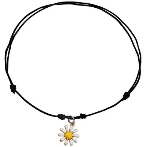 MAOFAED Daisy Gift Daisy Choker Daisy Necklace Daisy Lover Gift Gift for Wife Girlfriend Valentine Gift Wedding Gift Women Jewelry
