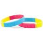 LGBTQ - Pansexual PRIDE Silicone Bracelet (Adult)