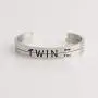ENSIANTH Twins Gift Twin Bracelet Twin One Twin Two Cuff Bangle ENSIANTH Twins Gift Twin Bracelet Twin One Twin Two Cuff Bangle