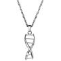 PROSTEEL DNA Pendant Necklace Scientist Biology Charm Chemistry Gift for Him/Her, Come Gift Box