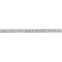Savlano 18K Gold Plated Cubic Zirconia Round 4MM Classic Tennis 18 Inches Chain Necklace For Women, Girls & Men Comes With Savlano Gift Box