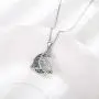 CHENGHONG Celtic Necklace for Women 925 Sterling Silver Moon Pendant Necklace Celtic Jewelry Gift for Women CHENGHONG Celtic Necklace for Women 925 Sterling Silver Moon Pendant Necklace Celtic Jewelry Gift for Women