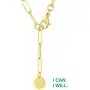 BESTTERN Charm Bracelets for Women Gold, Cute Link Charms Friendship Bracelet, Stainless Steel Inspirational Bracelet for Teen Girl