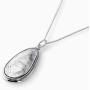 Joolala Silver Tranquility Necklace Infatuation 925 Sterling Silver Women’s Necklace Elegant and Stylish Design – Various Models – Gorgeous Oxidized Finish - 16