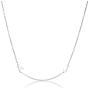 Deidreamers Sterling Silver Personalized Mini Letter Initials Necklace
