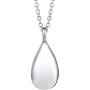 Jude Jewelers Stainless Steel Wate Drop Tear Shaped Memorial Keepsake Cremation Ash Urn Pendant Necklace