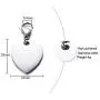 VNOX Free Engraving-Heart Shape Medical Alert ID Pendant Necklace/Keychain for Men Women,20 Inches Chain VNOX Free Engraving-Heart Shape Medical Alert ID Pendant Necklace/Keychain for Men Women,20 Inches Chain