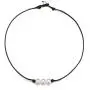 Shegirl Pearl Choker Necklace Handmade Genuine Leather Necklace Boho Pearl Necklace Jewelry for Women and Girls (Three pearls) Shegirl Pearl Choker Necklace Handmade Genuine Leather Necklace Boho Pearl Necklace Jewelry for Women and Girls (Three pearls)