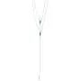 Silpada Double-Y Reversible Lariat Necklace with Compressed Turquoise in Sterling Silver Silpada Double-Y Reversible Lariat Necklace with Compressed Turquoise in Sterling Silver