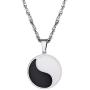 PROSTEEL Stainless Steel Yin and Yang Necklaces for Men Women Teens,Taoism Symbol,Balance Necklace, Couples Necklaces, Best Friend Necklaces for 2