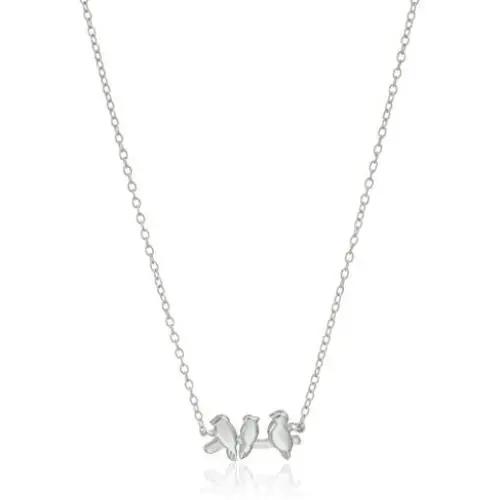 Sterling Silver Birds on a Branch Necklace, 16''+2'' Extender Sterling Silver Birds on a Branch Necklace, 16''+2'' Extender