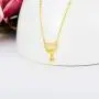 18k Gold Double Heart Necklace, Cubic Ziconia Heart and Star Pendant, Fine Gold Jewelry for Women, 17'' 18k Gold Double Heart Necklace, Cubic Ziconia Heart and Star Pendant, Fine Gold Jewelry for Women, 17''