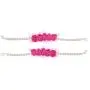 Efulgenz Indian Flower Jewelry Set for Haldi Mehandi Baby Shower Wedding Women Girls