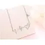 S925 Sterling Silver Faith Hope Love Cross Lifeline Heart Pendant Necklace Christian Jewelry Gifts for Women,18'' + 2''