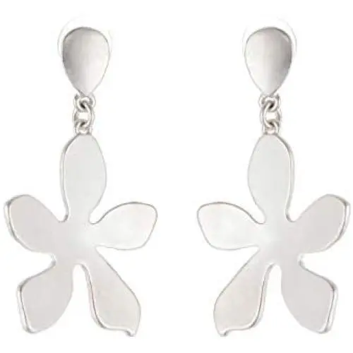 Beautiful Fashion Silver Dangle Earrings Leaf Drop Earrings for Women Jewelry Beautiful Fashion Silver Dangle Earrings Leaf Drop Earrings for Women Jewelry