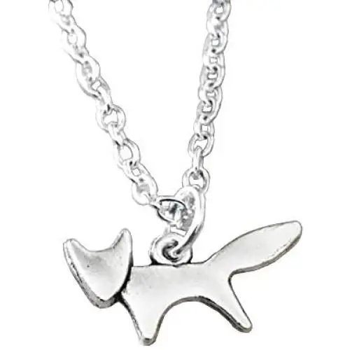 Jewelry tycoonSilver Spirit Fox Necklace, Silver Fox Necklace, Abstract Anime Fantasy Kawaii, Silver Animal Charm Necklace, Dainty Silver Necklace Jewelry tycoonSilver Spirit Fox Necklace, Silver Fox Necklace, Abstract Anime Fantasy Kawaii, Silver Animal Charm Necklace, Dainty Silver Necklace