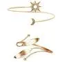 Upper Arm Band Cuff Bracelet Simple Sun Moon Armlet Bracelet Open Butterfly Armband Cuff Adjustable Bangle for Women Girls Jewelry Upper Arm Band Cuff Bracelet Simple Sun Moon Armlet Bracelet Open Butterfly Armband Cuff Adjustable Bangle for Women Girls Jewelry