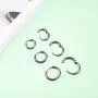 Surgical Stainless Steel Hoop Earrings 8mm/10mm/12mm Small Huggie Hoop Earrings for Women and Men Surgical Stainless Steel Hoop Earrings 8mm/10mm/12mm Small Huggie Hoop Earrings for Women and Men