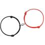 Apeso Matching Bracelets for Couples,Adjustable Mutual Attraction Bracelets Rope Braided Couple Bracelet Gift Jewelry Lover Women Men 2 PCS Valentines Day