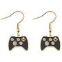 SEIRAA Gamer Earring Game Lover Jewelry Gift for Her Game Enthusiast Dangle Hook Jewelry