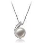 Claudia White 7-8mm AA Quality Freshwater 925 Sterling Silver Cultured Pearl Set For Women